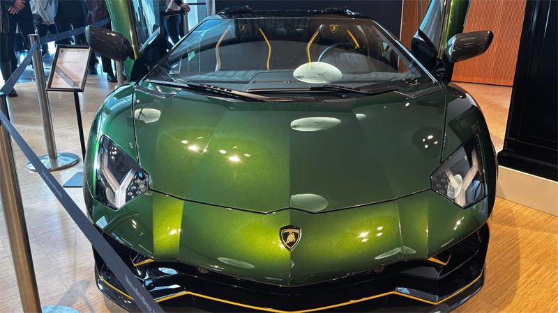 Das Highlight der Auktion: Ein Lamborghini Aventador LP 780-4 Ultimate Roadster.