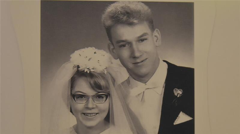 Das Hochzeitsfoto von 1965.