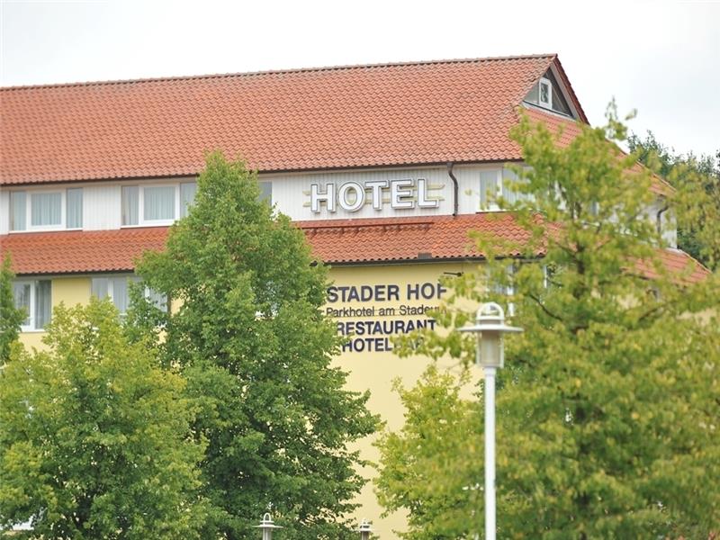 Das Hotel „Stader Hof“: Hier weilen die Stars des FC Bayrn München.
