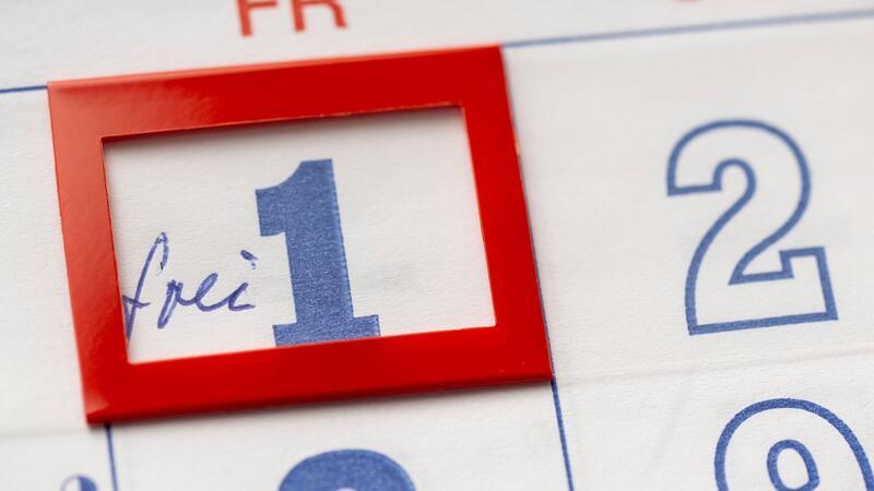 Das Jahr 2024 hat im bundesweiten Schnitt 248,8 Arbeitstage.