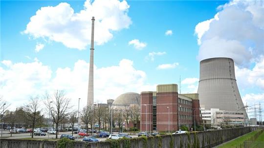 Das Kernkraftwerk Emsland.
