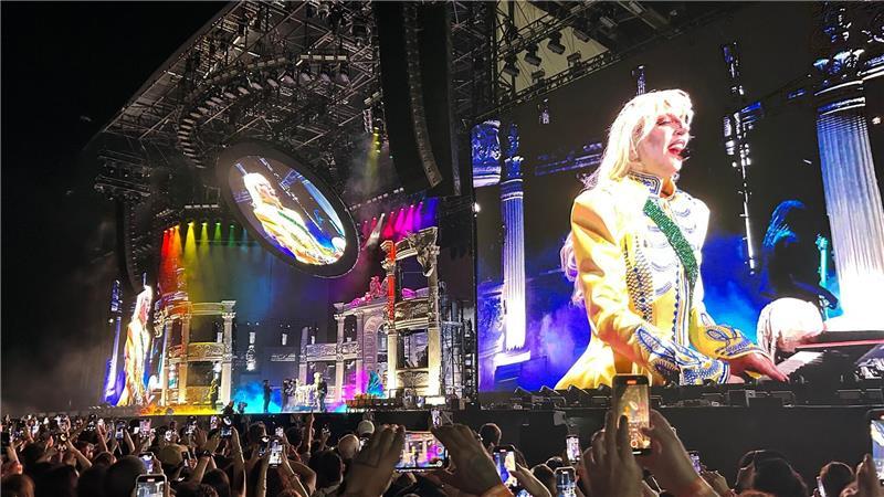 Das Konzert in Rio war das größte in Gagas Karriere.