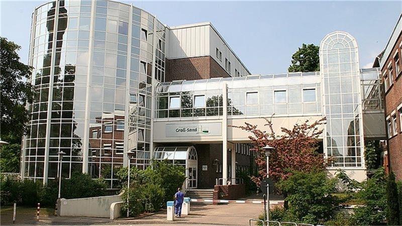 Das Krankenhaus Groß-Sand in Wilhelmsburg.
