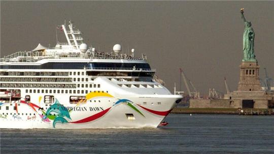 Das Kreuzfahrtschiff „Norwegian Dawn“ war am 13. Februar in Südafrika zu seiner Reise aufgebrochen.