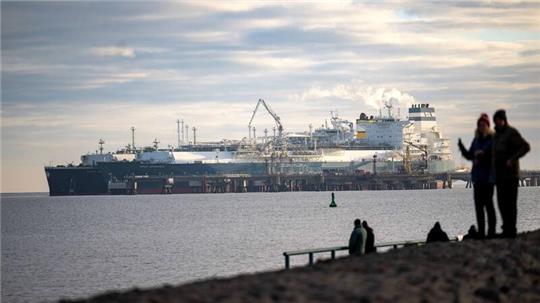 Das LNG-Terminal in Wilhelmshaven war das erste in Deutschland, das Gas ins Netz eingespeist hat.