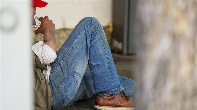 Das Leben in einer Gemeinschaftsunterkunft ist belastend. Ruhe zu finden, ist nicht immer einfach (Symbolfoto).