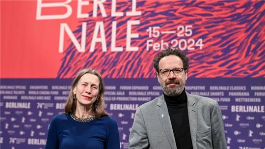 Das Leitungs-Duo der Berlinale, Mariette Rissenbeek, Geschäftsführerin, und Carlo Chatrian, künstlerischer Direktor.