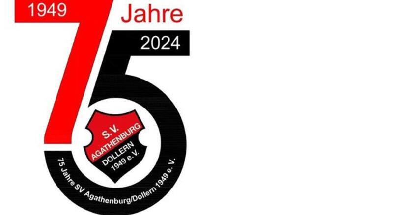 SV Agathenburg/Dollern feiert 75 Jahre – Großes Festprogramm Das Logo des SV Agathenburg/Dollern von 1949 für das Vereinsjubiläum.