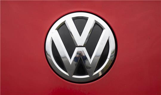 Das Logo von Volkswagen.