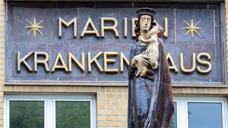Drei Menschen sterben bei Brandstiftung in Hamburger Marienkrankenhaus Das Marienkrankenhaus gehört zur gemeinnützigen Ansgar-Gruppe, deren Gesellschafter das Erzbistum Hamburg ist. (Archivbild)