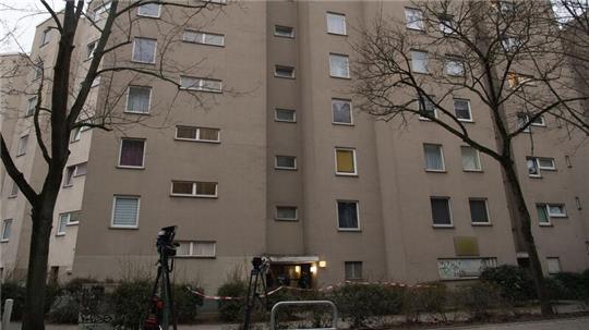 Das Mehrfamilienhaus im Berliner Stadtteil Kreuzberg, in dem die frühere RAF-Terroristin Daniela Klette wohnte.