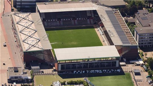 Das Millerntor-Stadion des FC St. Pauli. (Archivbild)