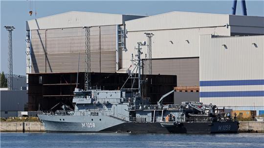 Das Minenjagdboot „Fulda“ soll demnächst ins Mittelmeer verlegt werden. (Archivbild)