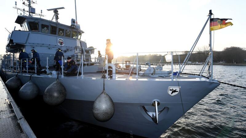Das Minenjagdboot „Weilheim“ gehört in den kommenden Monaten einem Nato-Verband an. (Archivbild)