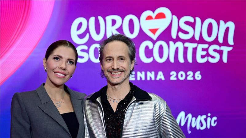 Das Moderatoren-Duo für den ESC im Mai in Wien steht fest: Victoria Swarovski und Michael Ostrowski.
