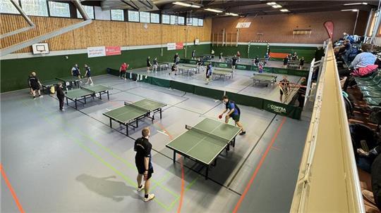 Das Neujahrsturnier fand in der Hedendorfer Sporthalle statt.