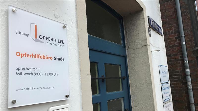 Das Opferhilfebüro in Stade ist direkt bei der St.-Wilhadi-Kirche zu finden.