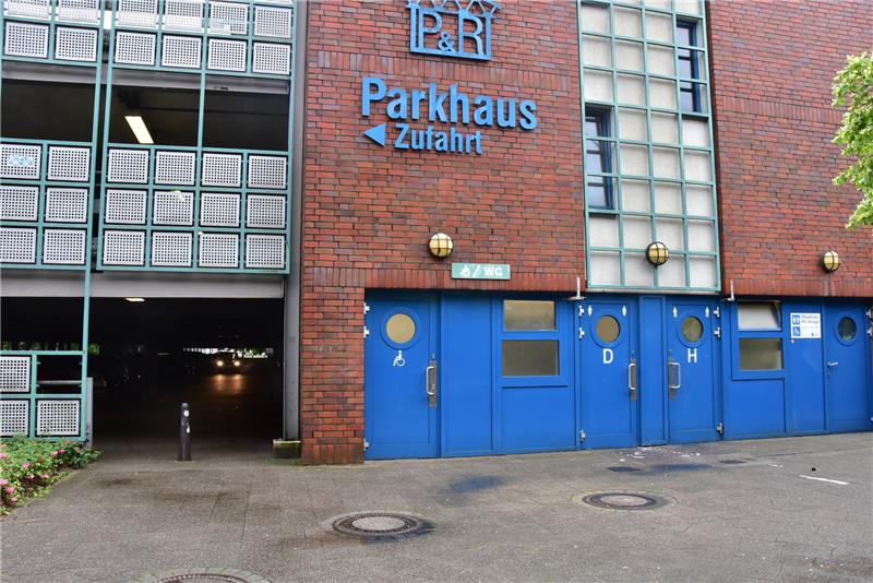 Das Parkhaus am Stader Bahnhof. Foto: Ahrens