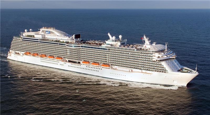 Das Regal Princess ist ein Kreuzfahrtschiff von Princess Cruises. Am 17. April läuft das 330 Meter lange Schiff Hamburg an.
