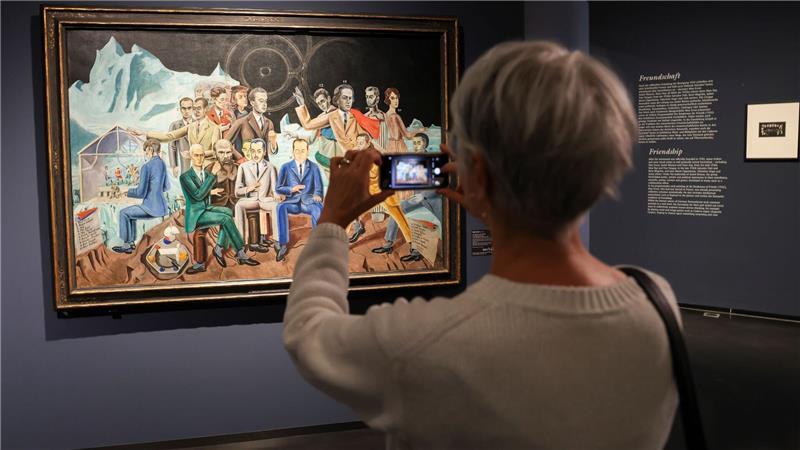 „Das Rendezvous der Freunde“ (1922) von Max Ernst gilt als ein Schlüsselwerk des Surrealismus.