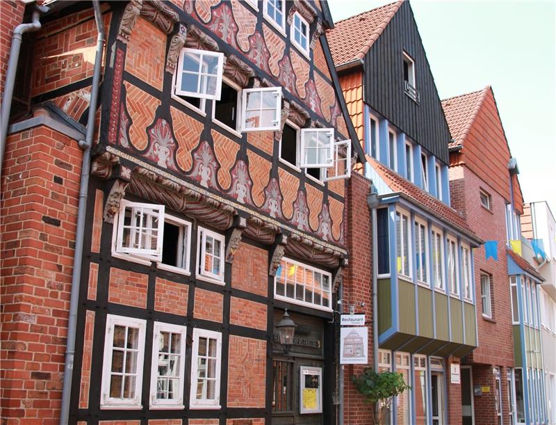 Buxtehudes historische Häuser bereiten Sorgen Das Restaurant im Haus Fischerstraße 3 ist derzeit geschlossen.