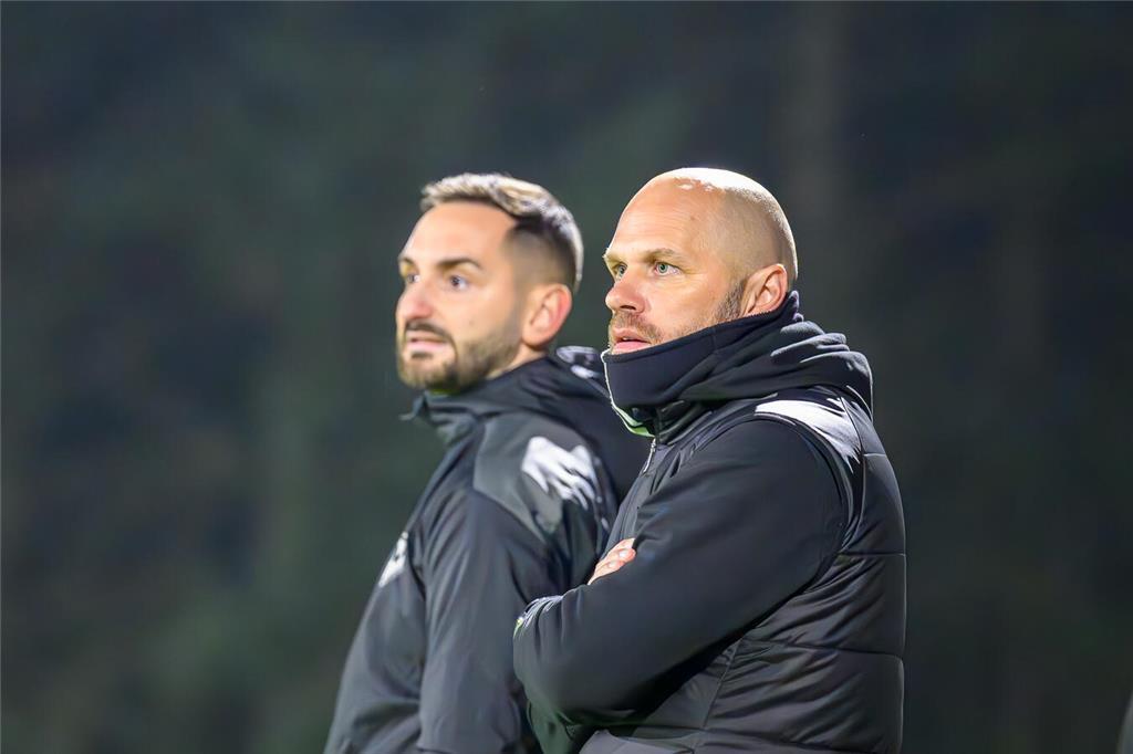 Das Rotenburger Trainergespann Mandel und Kanigowski