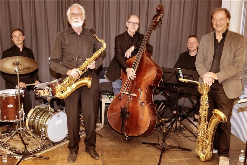 Das Saxotones Jazz Quintett. Foto: Saxotones