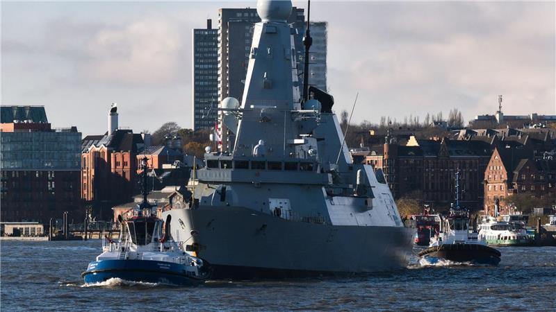 Das Schiff hat 280 Mann Besatzung. 