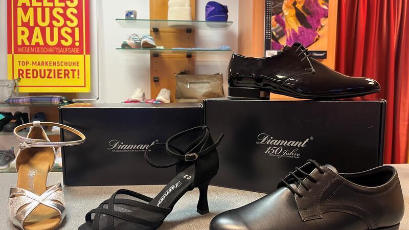Das Schuhhaus Krüger hat sich mit Tanzschuhen einen guten Ruf gemacht.