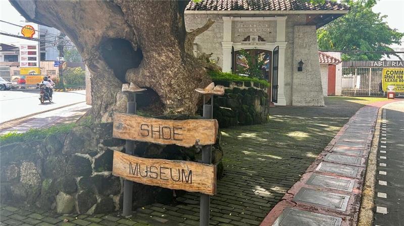Pumps und Peeptoes: Museum zeigt Schuhe von Imelda Marcos Das Schuhmuseum befindet sich in einem Gebäude aus der spanischen Kolonialzeit.