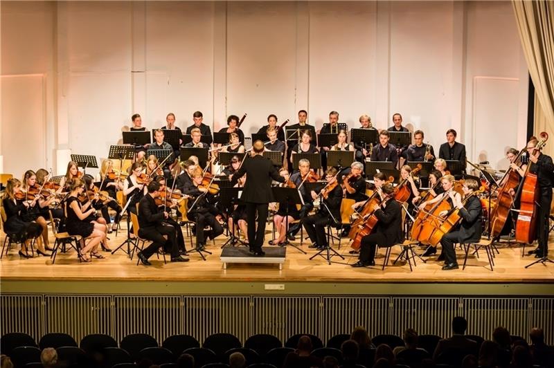 Das Sinfonieorchester der TUHH gibt ein Konzert in der Ebert-Halle.