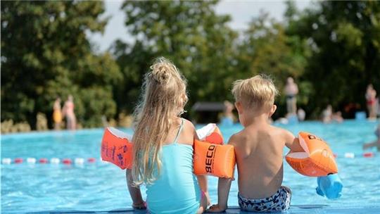 Das Stader Freibad hat geöffnet.