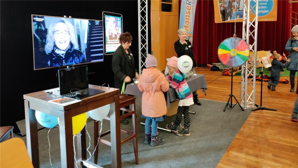 Das Stadeum informiert über sein Programm.