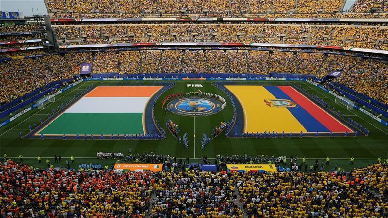 Elfenbeinküste siegt spät bei Alu-Festival gegen Ecuador Das Stadion in Philadelphia war fest in der Hand der Ecuadorianer.