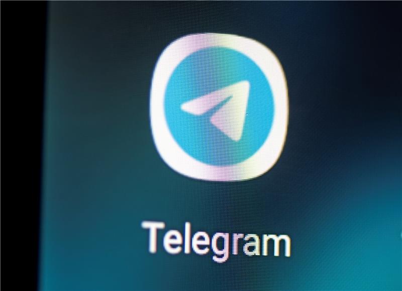 Das Symbol des Messenger-Dienstes Telegram.
