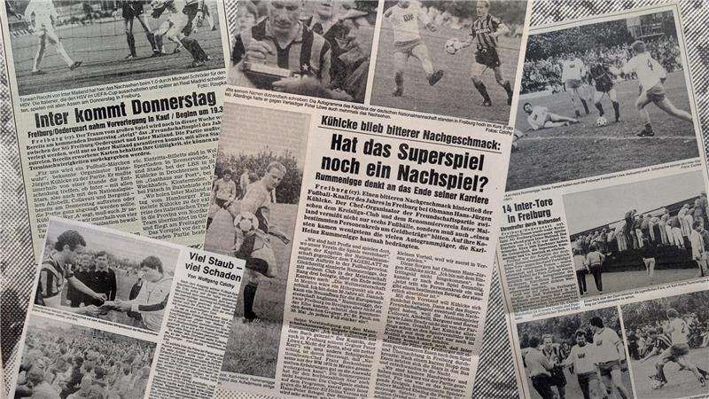 Das TAGEBLATT berichtete umfangreich über das Spiel.