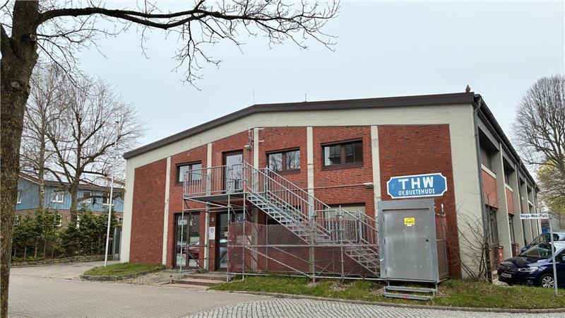 Das THW-Gebäude in Buxtehude-Altkloster ist zu klein und sanierungsbedürftig.