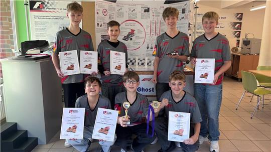 Das Team Speed Titans gewann bei den Junioren die Landesmeisterschaft Nord-West.