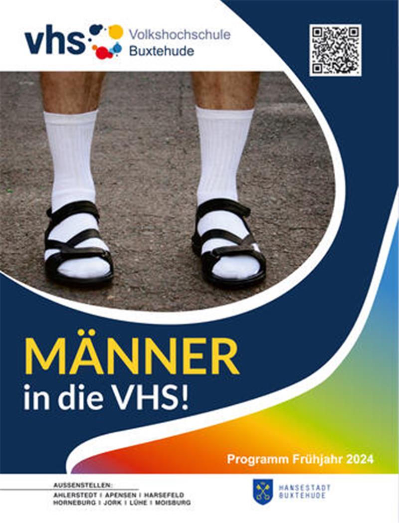 Das Titelfoto auf dem aktuellen Programmheft der VHS Buxtehude sorgte für Diskussionen.