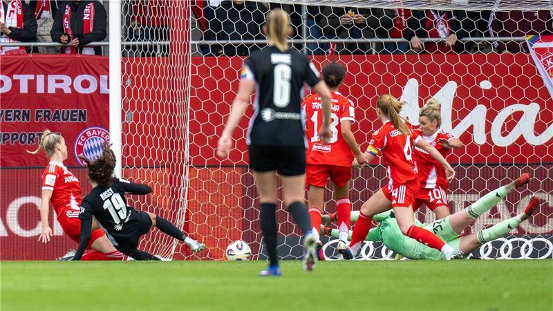 Das Tor von Kessya Bussy reichte Wolfsburg bei weitem nicht. 