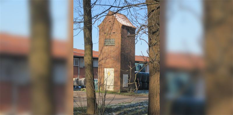 Das Trafohäuschen am Eichenweg in Düdenbüttel.