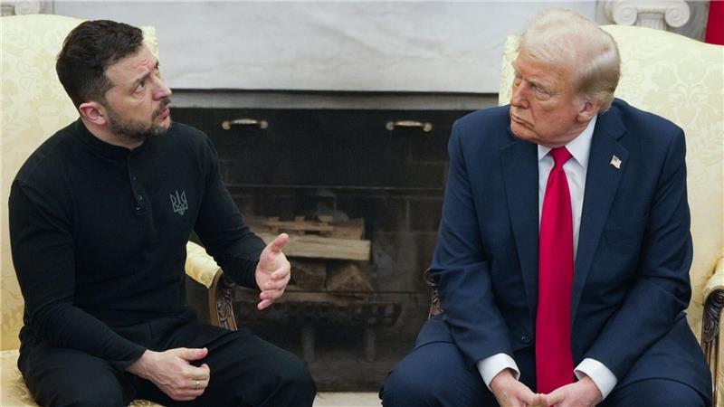 Trump erhöht Druck auf Putin - Warum er umsteuert Das Treffen der beiden Staatsmänner mündete in einem Eklat - und wurde abgebrochen. (Archivbild)