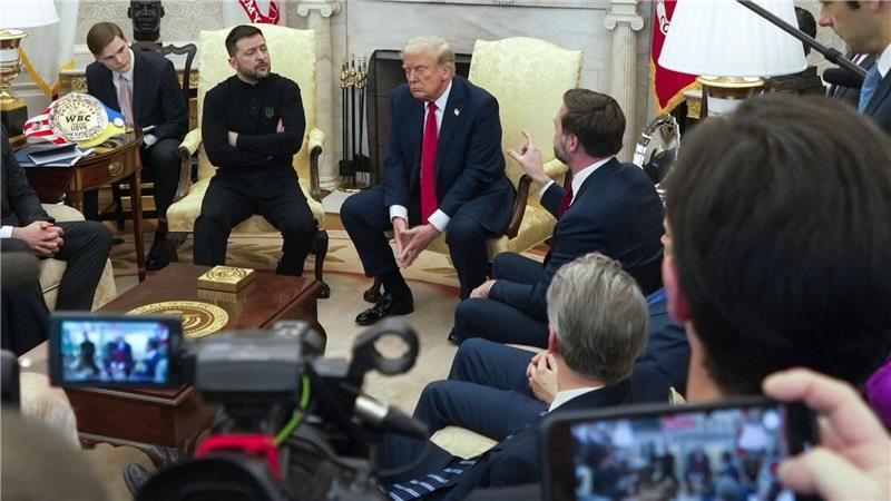 Das Treffen im Oval Office endet mit einem beispiellosen Eklat. (Archivbild)