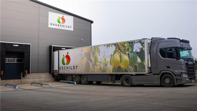 Das Unternehmen verfügt über einen eigenen Fuhrpark.
