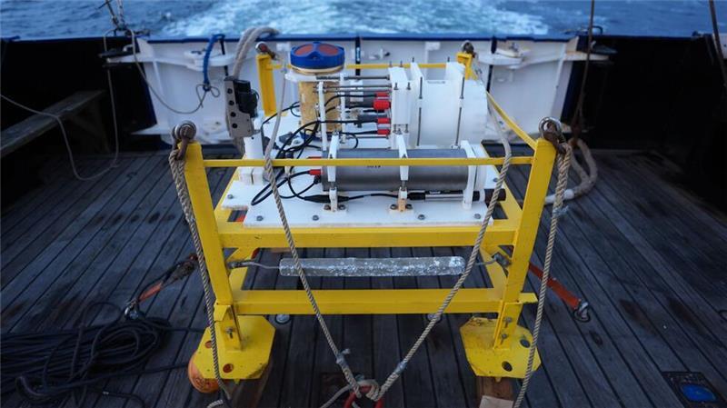 Neues Unterwasserobservatorium in der Ostsee Das Unterwasserobservatorium enthält eine Reihe von Messgeräten.