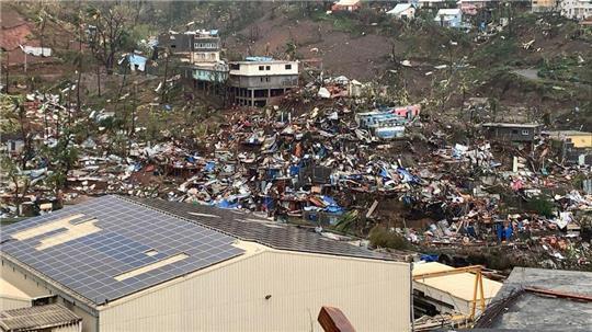 Das Unwetter hinterließ in Mayotte eine Spur der Verwüstung (Foto aktuell).
