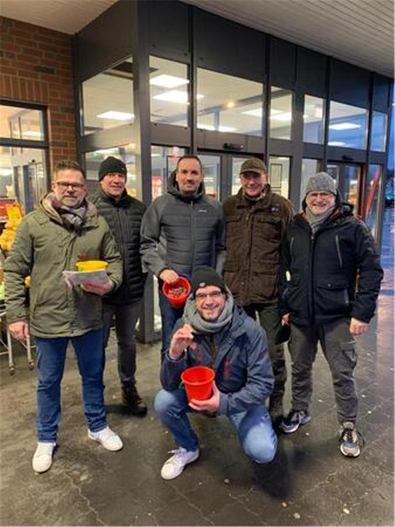 Das Verkaufsteam in Bützfeth.