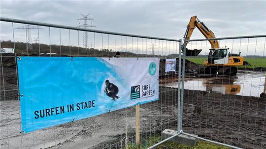 Das Verwaltungsgericht hat einen Baustopp über den Stader Surfpark verhängt.