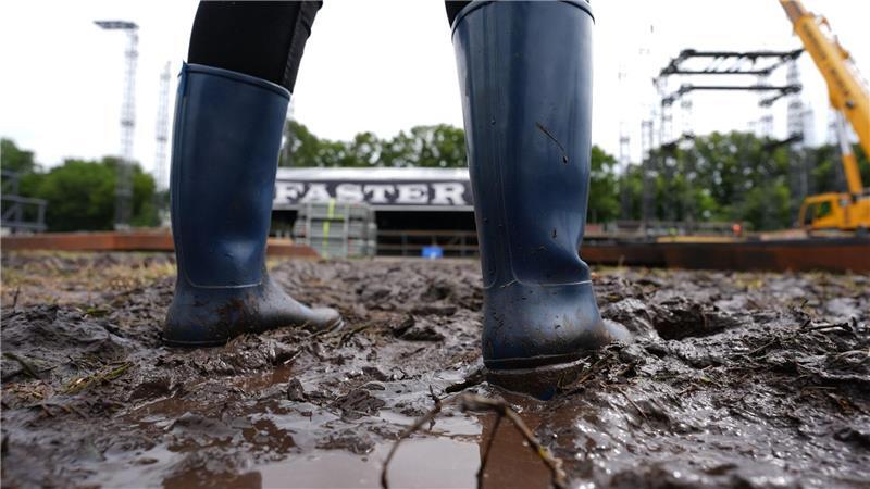 Das Wacken Open Air ist bekannt für seinen Schlamm. (Archivbild)