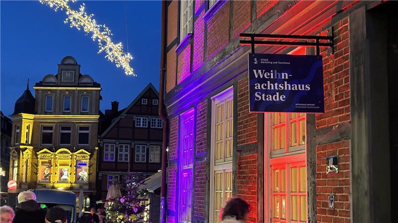 Historisches Gebäude am Fischmarkt: Ex-Weinlager wird zum Weihnachtshaus Das Weihnachtshaus am Fischmarkt ist täglich von 14 bis 19 Uhr geöffnet.